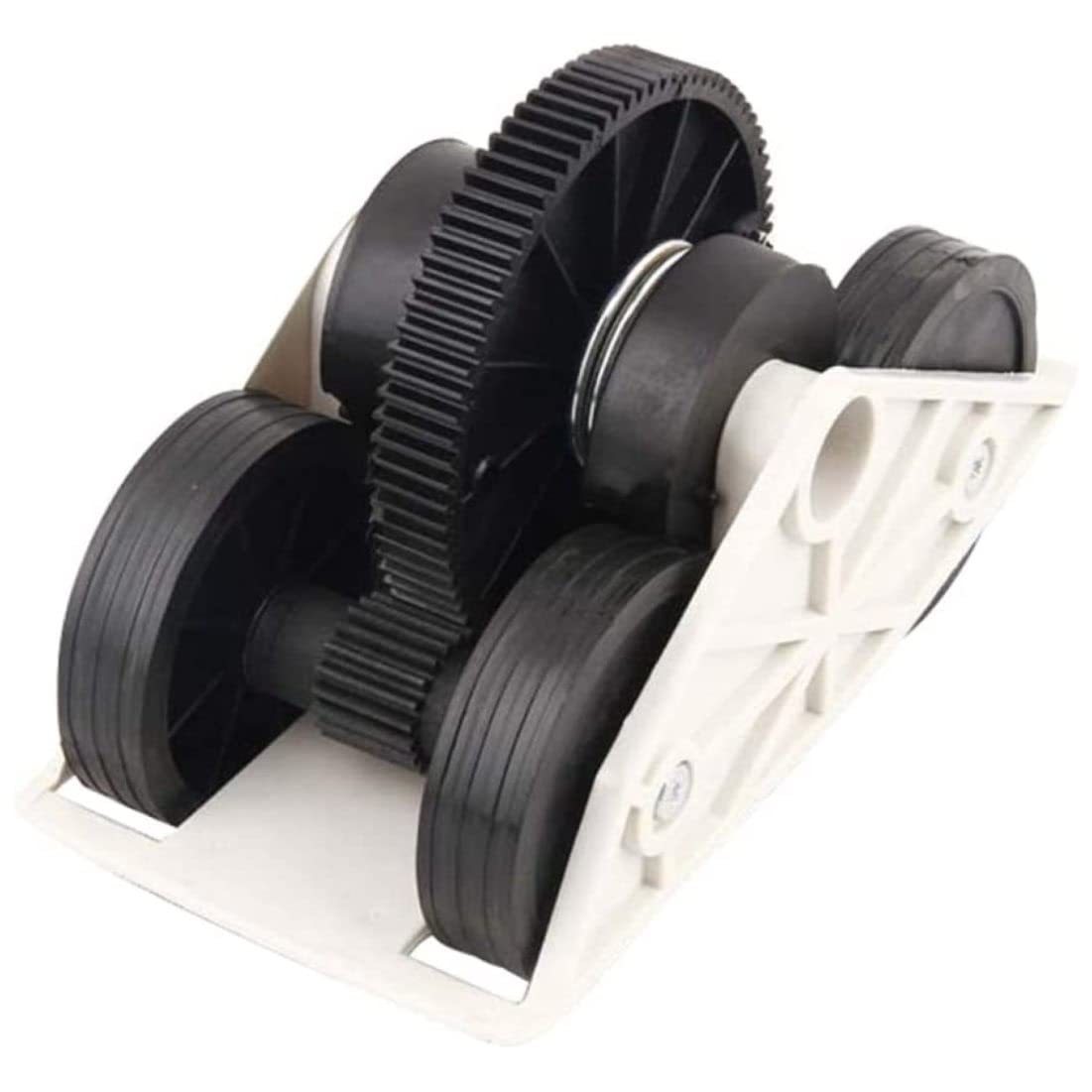 Bauchroller AB Roller ABS Rad Übung Rad Bauchrolle Fitnessausrüstung und Bauchmuskeltrainer für Starke Schultern/Arme/Rücken/ABS für Frauen und Männer 01 Schwarz