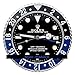 Horloge murale rolex GMT-MASTER Batman Bleu et Noir