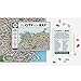 Galison Sean C. Jackson's City by The Bay 1000 Piece Maze Puzzle from Galison - Complete The Puzzle to Find 65+ Hidden Landmarks, Includes 15 Wood Markers & 1 Wood Stylus, Fun and Challenging Activity