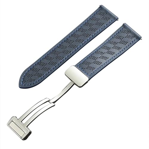 KOOLRIVER�EFor GARMIN �X�}�[�g�E�H�b�` �o���h �x���g �}�O�l�b�g�t�� ���C�t�� Forerunner 570 PU���U�[ ��18mm 20mm 22mm �����x���g(�u���[)