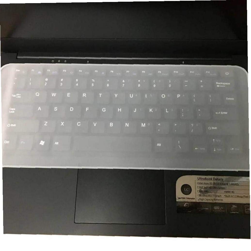 Protection Clavier Silicone étanche Pour PC Portable - Lot De 2, Film Arabe, Lavable, Anti-rayures Et éclaboussures