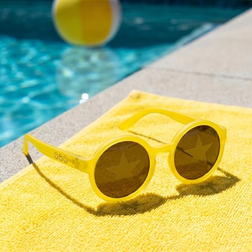 Image of SMILEYWORLD Kids Sunglasses for Boys Girls Age 3-12 UV400 Protection Sunglasses, Flexible Lightweight Shades