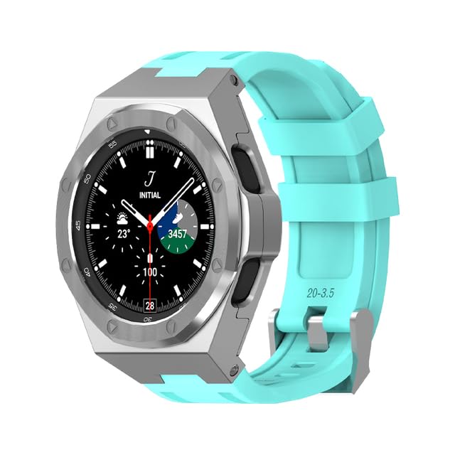 Kit modification de luxe Samsung Watch 4 Classic 46mm en alliage chic
