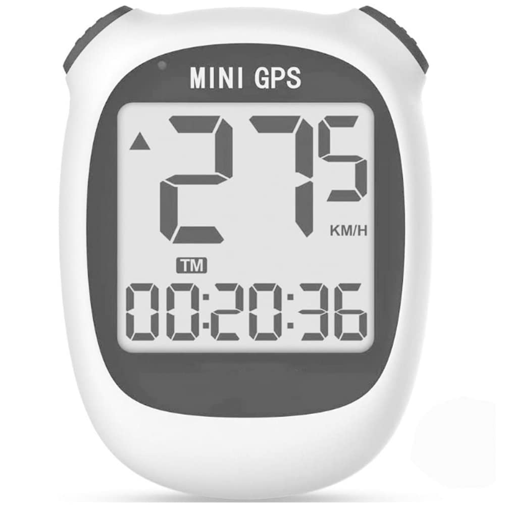 Mini computer da bicicletta GPS, senza fili, tachimetro da ciclismo, contachilometro, bicicletta e contachilometro, impermeabile, display LCD retroilluminato, per bici da strada, MTB
