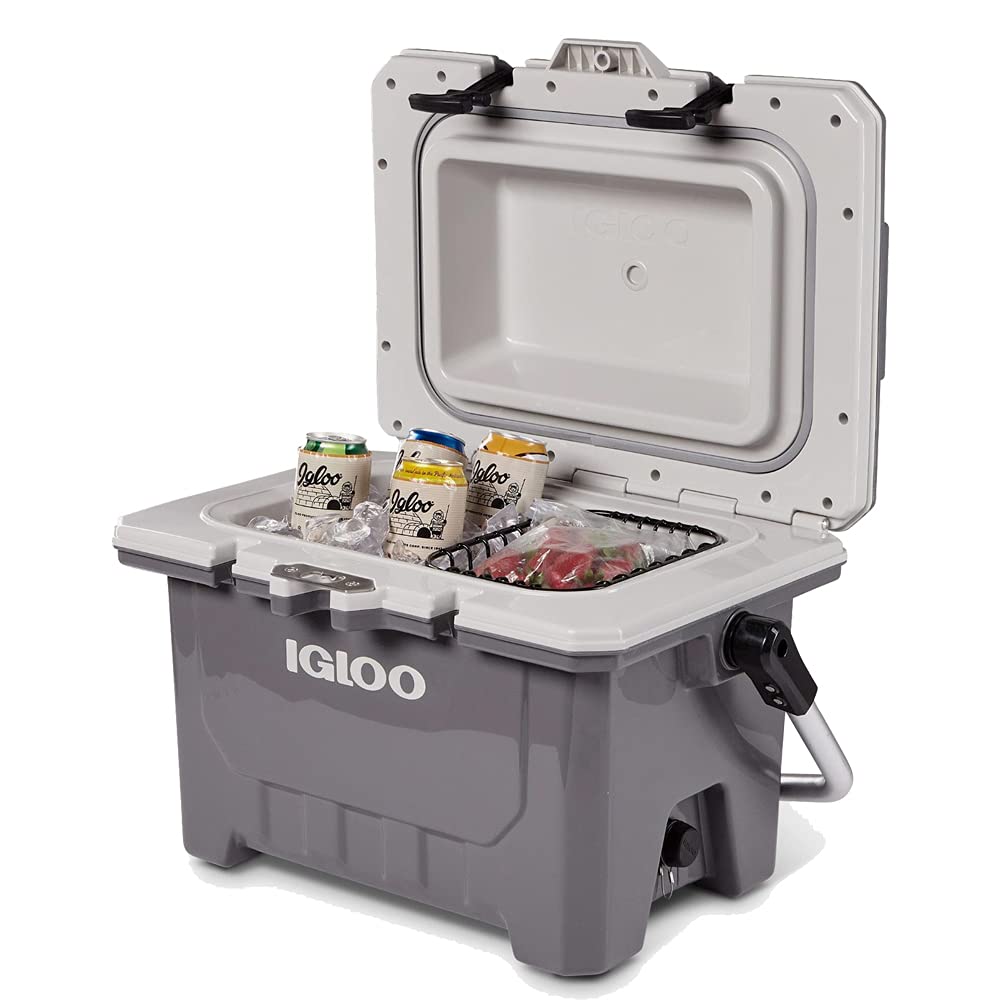 Igloo 24 qt IMX Lockable Insulated Ice Chest Injection Molded Cooler
