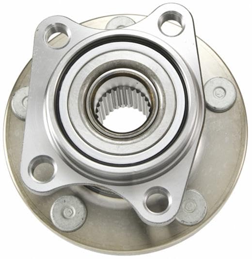 Image of TRQ Rear Driver and Passenger Side Wheel Bearing and Hub Assembly Set 2 Piece Compatible with 2007-2010 Ford Edge AWD 2007-2010 Lincoln MKX AWD
