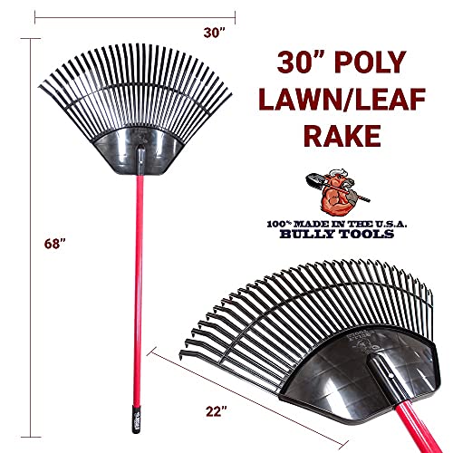 Rastrillo Bully Tools 68" mango fibra 30" ancho miniatura 3