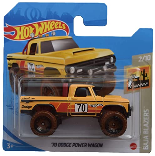 Hot Wheels '70 Dodge Power Wagon, Baja Blazers 2/10 [Short Card]