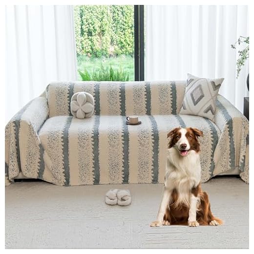 Yajue Sherpa Fleece Couch Cover