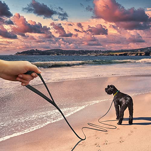 Wolfone Black 3m Long Line Lead Waterproof Recall Training Dog Lead, 3m*19mm*2mm - Image 4
