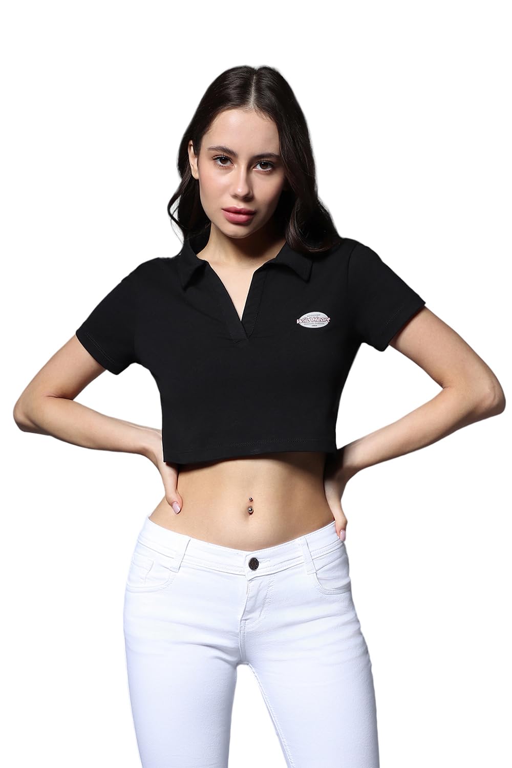 High Star Women HSWTOW23057_BK Tops