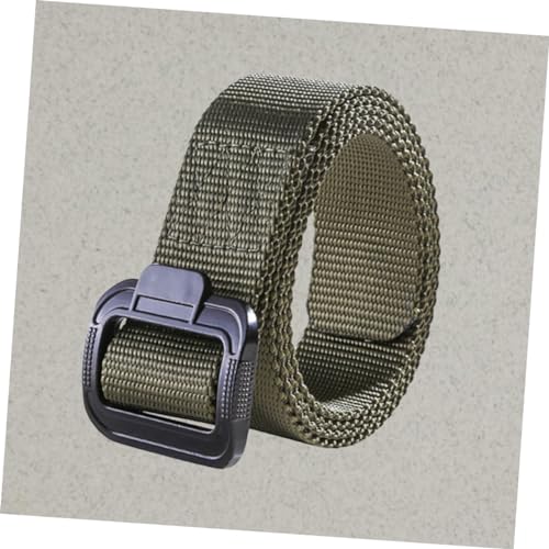 BESPORTBLE Men's Nylon Belt Comfortable Green Outdoor Sports Belt for Climbing Running Hunting Durable and Stylish Design for Men3
