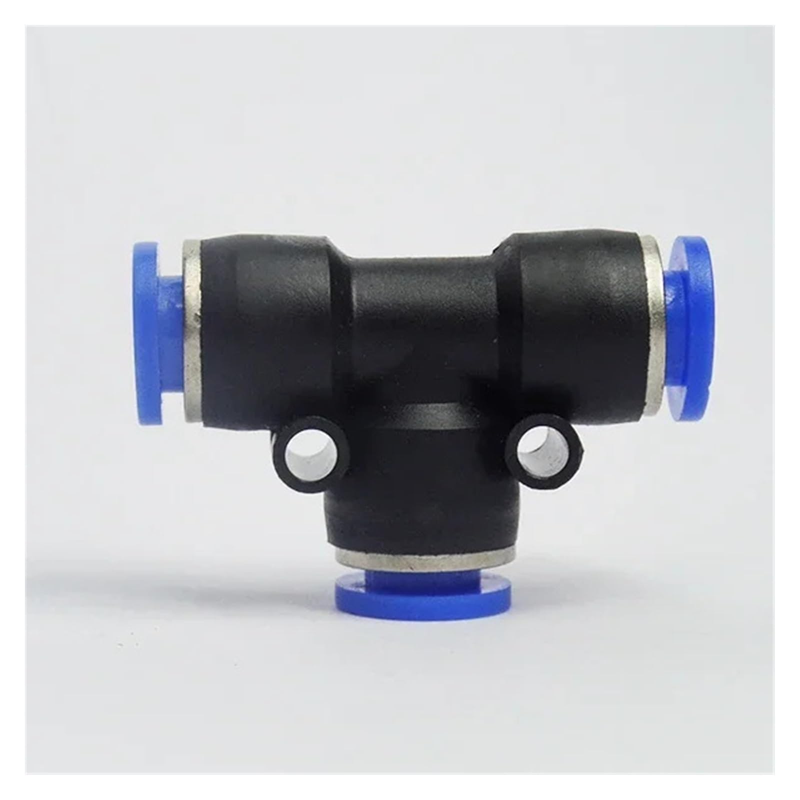 100pcs PE4 6 8 10 12MM Pneumatic Push in Tee 3-Way Fitting Pipe Connector Quick Fitting(PE12)