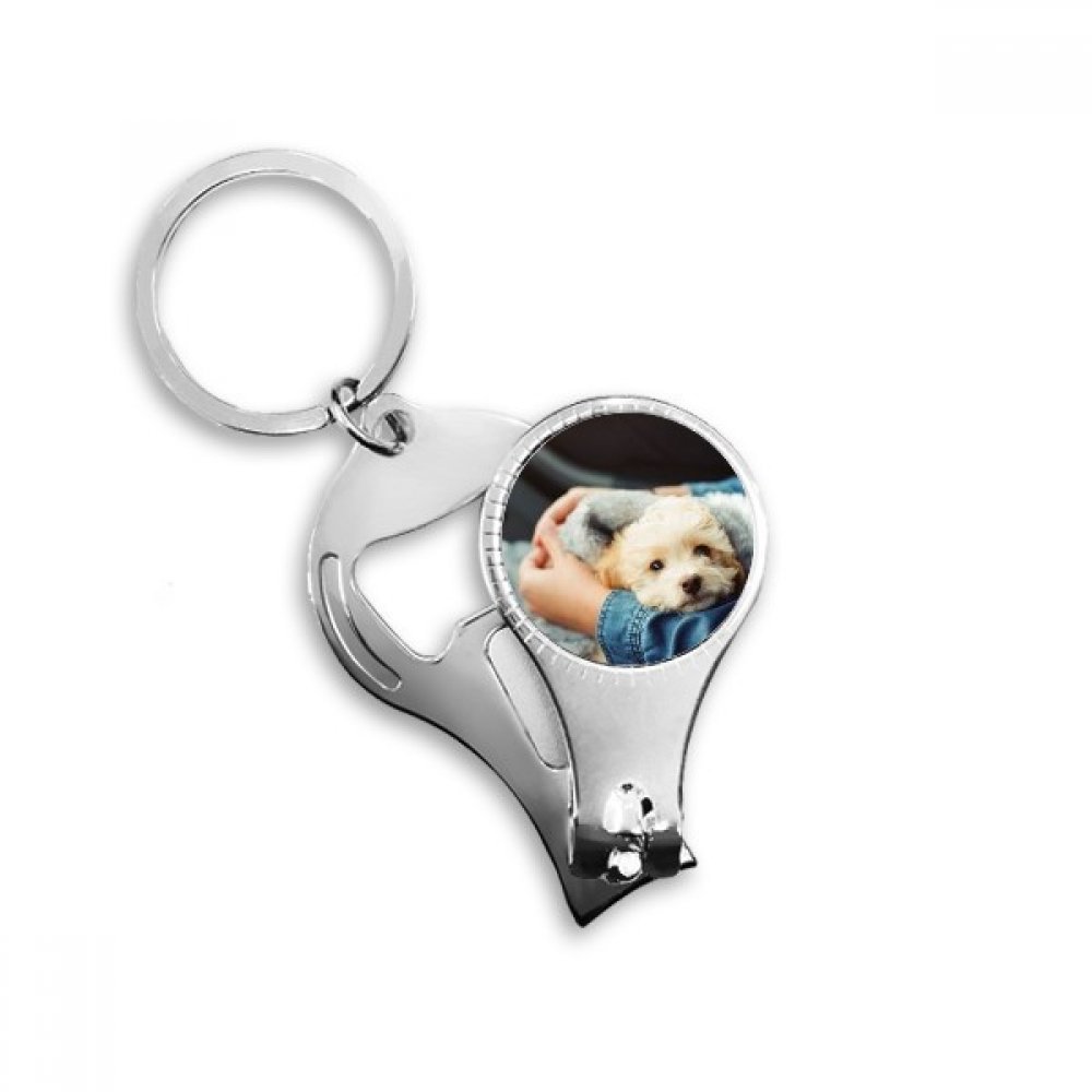 Chiot porte-clés décapsuleur mignon pour photographie d'animaux
