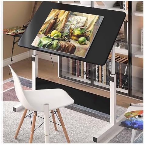 Extra Large Tilting Height Adjustable Drafting Table for Artists, Ideal for Studio, Art Craft and Writing