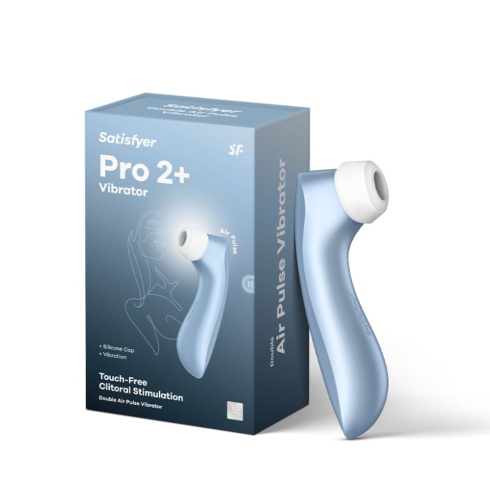 Satisfyer Pro 2 Succionador Clítoris Plus | Vibrador y Estimulador de Clítoris para Mujer | Juguete sexual extremo | Vibrador erótico Ondas de Presión para Ella | Juguetes sexuales