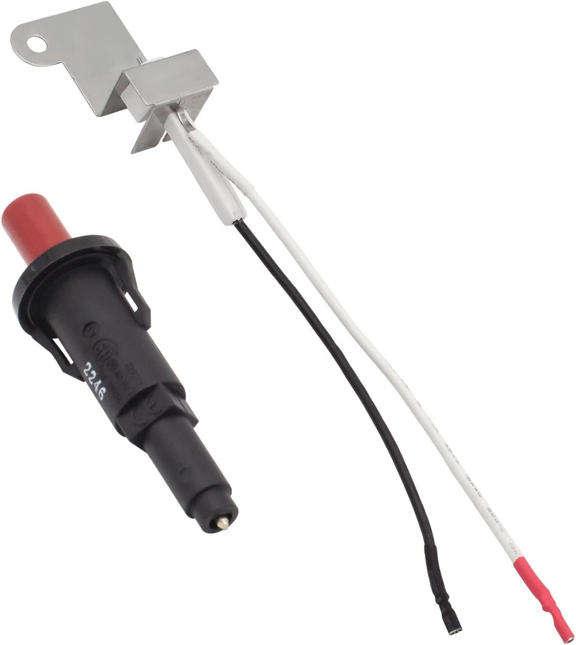 DELSbbq Grill Ignitor Kit for Weber Q300 Q3000 Gas Grills, 60092 Fire Starter Replacement Part for Weber Q300 424001 426001 Gas Grill