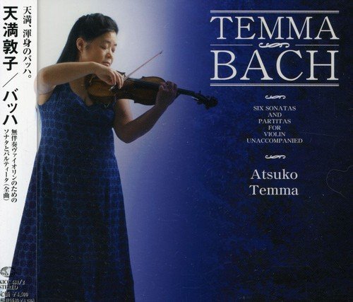 Bach J.S: Sonatas & Partitas Bwv 1001-1006 by Atsuko Temma (2004-11-03)のサムネイル