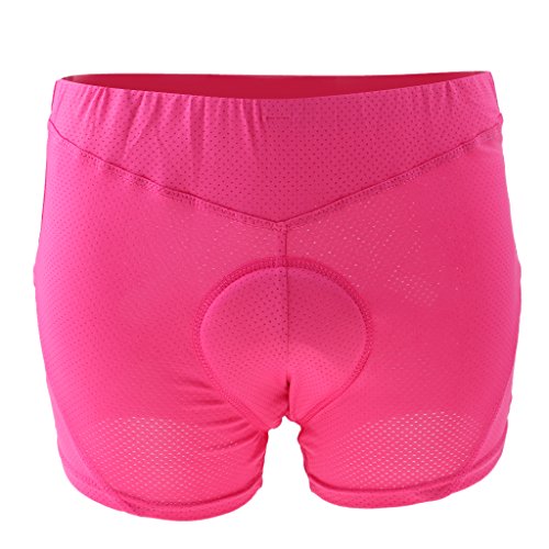 LEIPUPA Calções de Ciclismo Roupa Interior de Camada Baixa Calças Curtas com Gel Acolchoado para Mul