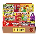 TLT FOODS Lote Dulces Mexicanos – Pack Variedad Chuches Mexicanas Picantes Para Regalar, Mix Surtido Golosinas Caramelos, Candy Box Snacks Mexico, Chamoy, Pelon Pelo Rico, Pulparindo, Tamarindo