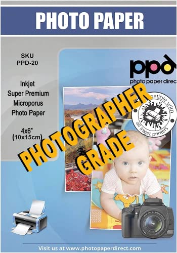 Papel Fotografico 10X15 100 Hojas Marca PPD