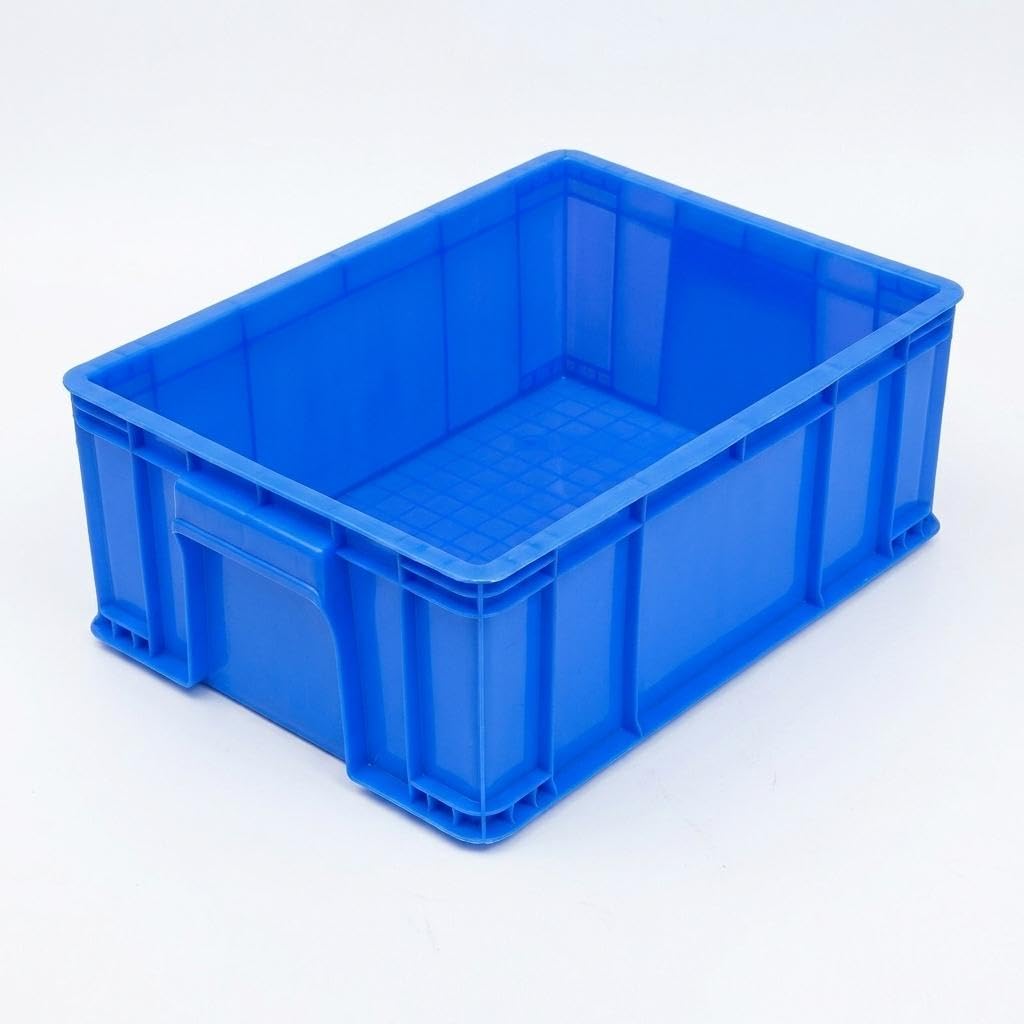 SNAPPSY Stackable Heavy-Duty Plastic Storage Bin with Lid for