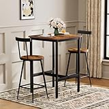 Confort ergonomique avec dossier : Les deux tabourets incluent un dossier ergonomique pour un assis naturel et confortable, idéal pour des conversations prolongées ou des moments de détente. Leur design intégré favorise une posture saine et agréable, même lors d'une utilisation prolongée.
