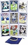 Dallas Cowboys Cards: Dak Prescott, CeeDee Lamb, George Pickens, Trevon Diggs, Troy Aikman, Emmitt Smith, Jake Ferguson, Javonte Williams, Brandin Cooks ASSORTED Football Stars & GOATs Trading Card & Wristbands Gift Pack