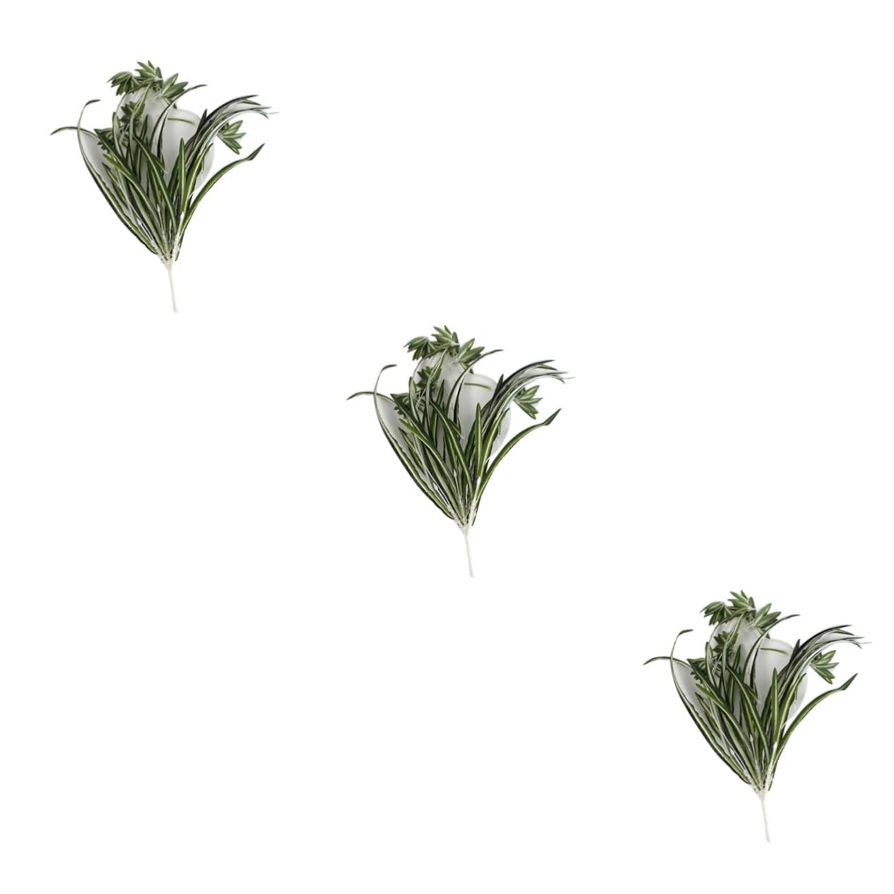 Alipis 6pezzi Finta Pianta Rampicante Chlorophytum Plastica Per Decorazione Casa Per Matrimonio Ufficio e Festa