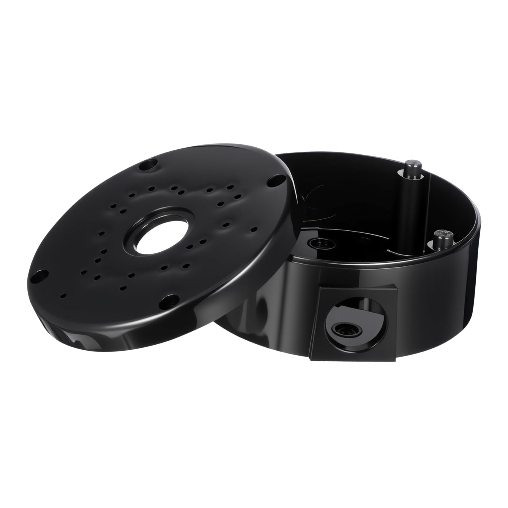 Healvian Outdoor Security Camera Junction Box Weatherproof Cable Hide Box Plastic Accessory for Easy Installation and from Water Damage for Outdoor and Indoor Applications-image-46