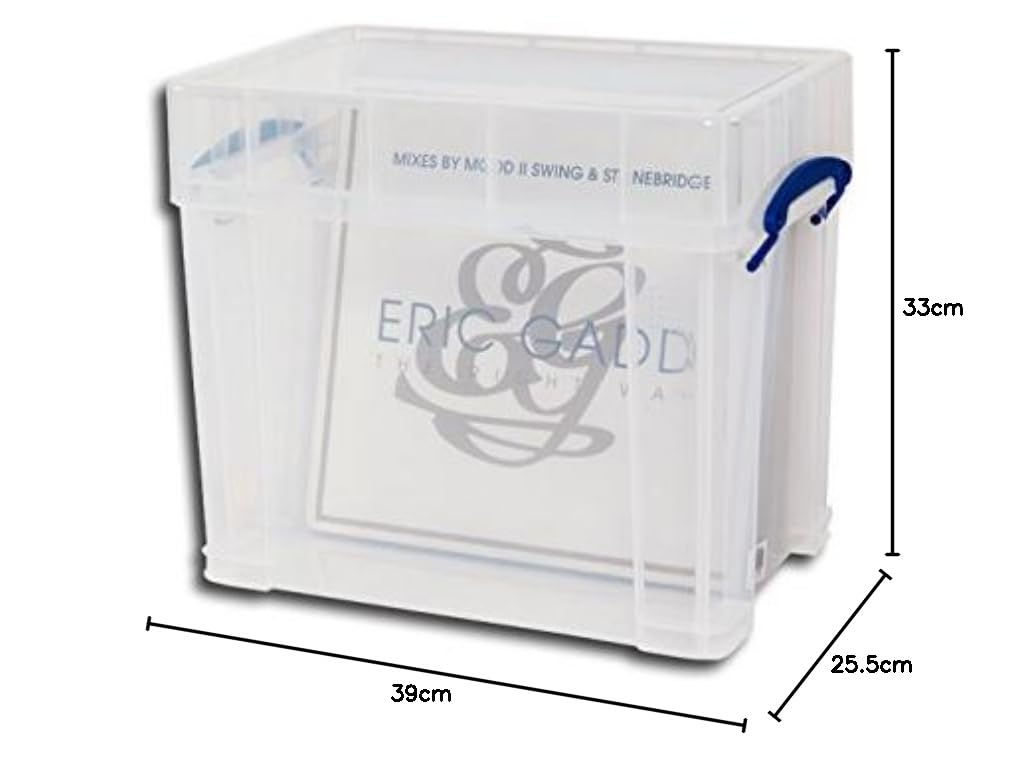 Protected LP Schallplatten Really Useful Small Box 19 Liter XL