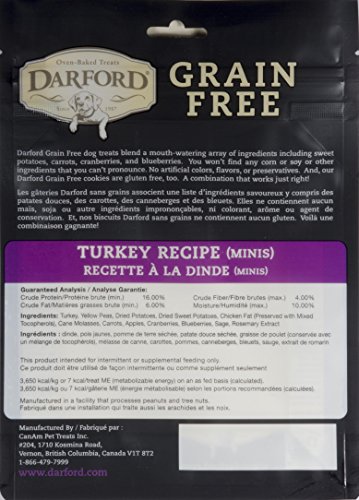 Grain Free Turkey Minis Heart Recipe Dog Treats, 12Oz #TOP2