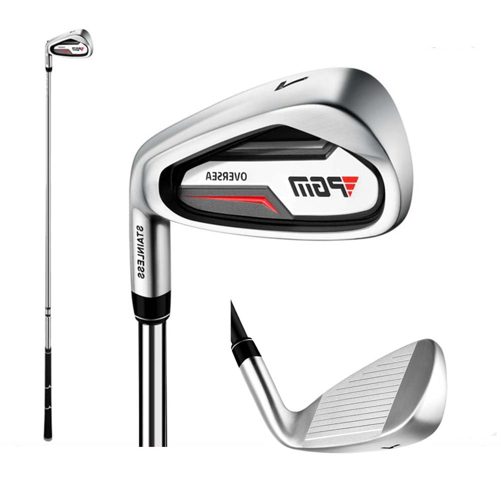 Clubs de Golf pour gauchers Fer # 7 avec Tige en Graphite ou en Acier loft à 36 degrés pour la Pratique du Fer de Golf Hommes Femmes Sports