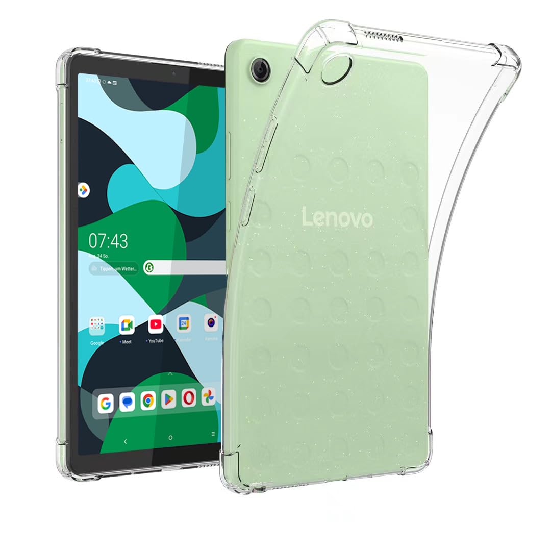 Bkinew Clear Case for Lenovo Tab One 8.7 inches & K9 2025 Tablet