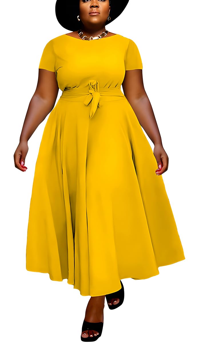 ashro maxi dresses Nikyra Half-Pleated Maxi Dress