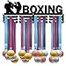 CREATCABIN Boxe Porte-Médailles Athlète Médaille Titulaire Médailles Présentoir Support Plus de 60 Médailles Mural Cintre Décor pour Sports Maison Stockage Badge 3 échelon Médaillé Courir