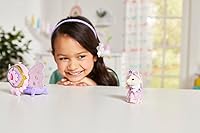 Vista 15 de Calico Critters Pony's Vanity Dresser Set, juego de casa de muñecas con figura y accesorios