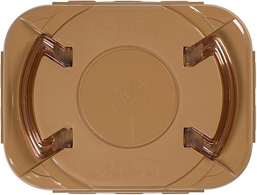 Miniatura 7 de Crazy Korean Premium Kimchi, chucrut fermentación y contenedor de almacenamiento con tapa de interior aspiradora de cocción, Marrón (Sandy Brown)