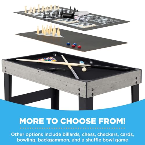 image for Best Choice Products 10-in-1 Combo Game Table Set w/Hockey, Foosball, 