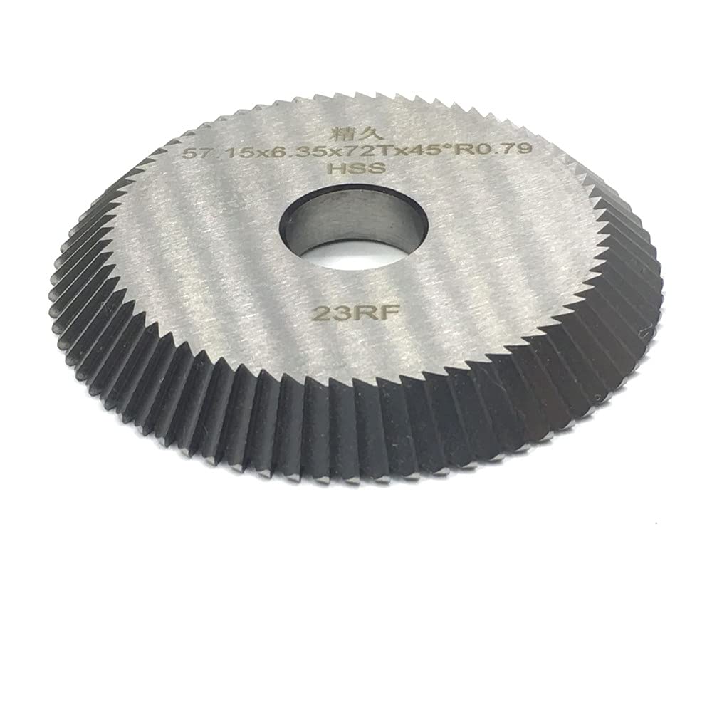 Xushi Replacement Cutter 23RF in HSS Aftermarket Cutter for Curtis 2000 & HPC-9100,9110 & HyKo & Ilco 008 & Keil 4-1/2, 12-1/2, 13-1/2, 15 &Taylor KD1, KD5, KD20 Machine(one piece)