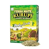 Yerba Mate Tee Kurupi 500g | Kurupi Menta y Limon | Yerba Mate Tee Loose Leaf