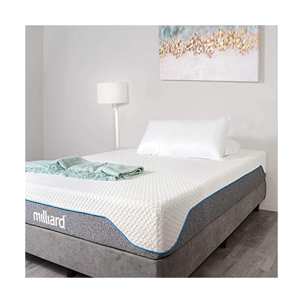 Milliard Memory Foam Mattress 20cm High Density Foam - Medium Firm - Image 9