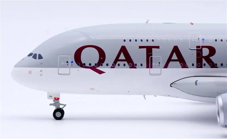 エアバスA380 巨大航空機模型✨カタールAirbus◢約45cm エアバスA380 巨大航空機模型✨カタールAirbus◢約45cm Amazon