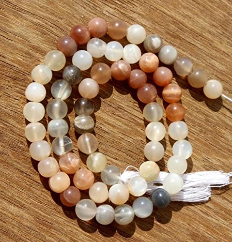 Multi Moonstone Beads en pierre naturelle pour créer vos bracelets bohèmes chic