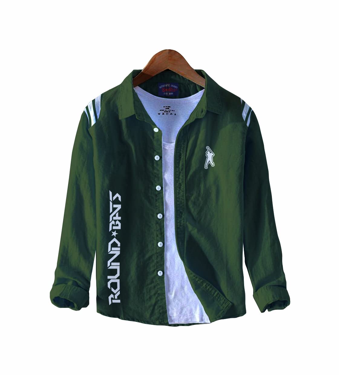 Cotton Twill Full Sleeves Plain Casual Shirt for Boys