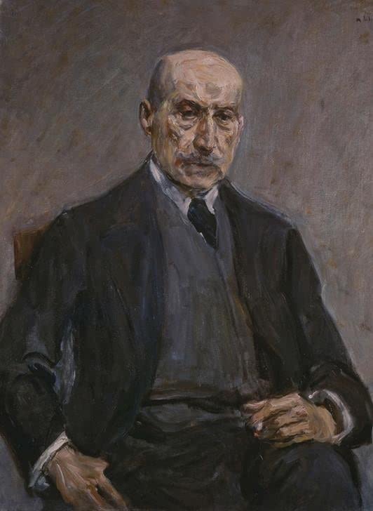Max Liebermann Autoportrait Toile Peinture Émotion Artistique Murale 60x90cm