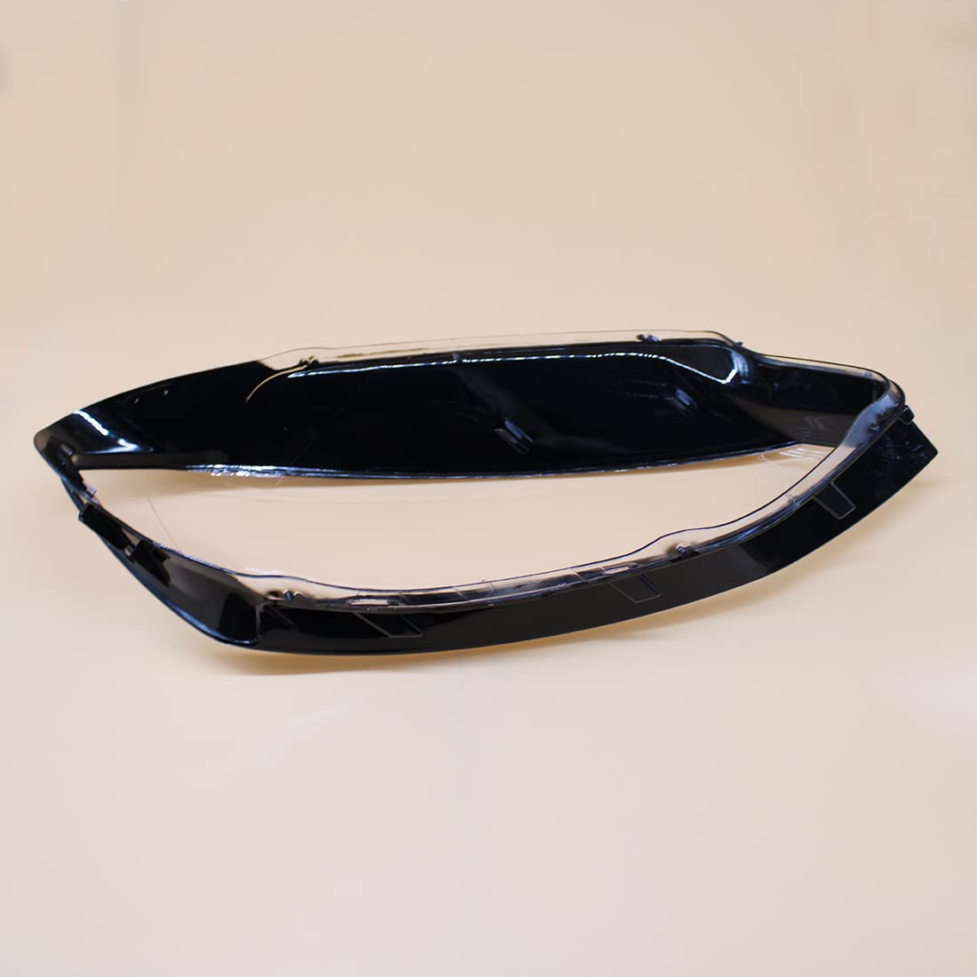 2 Pezzi Copertura Del Faro Anteriore Della Lampada Della Copertura Del Faro Borsette Maschera Paralume Lente di Vetro Per Volkswagen Golf 7 MK7 GTI 2014 2015 2016 2017