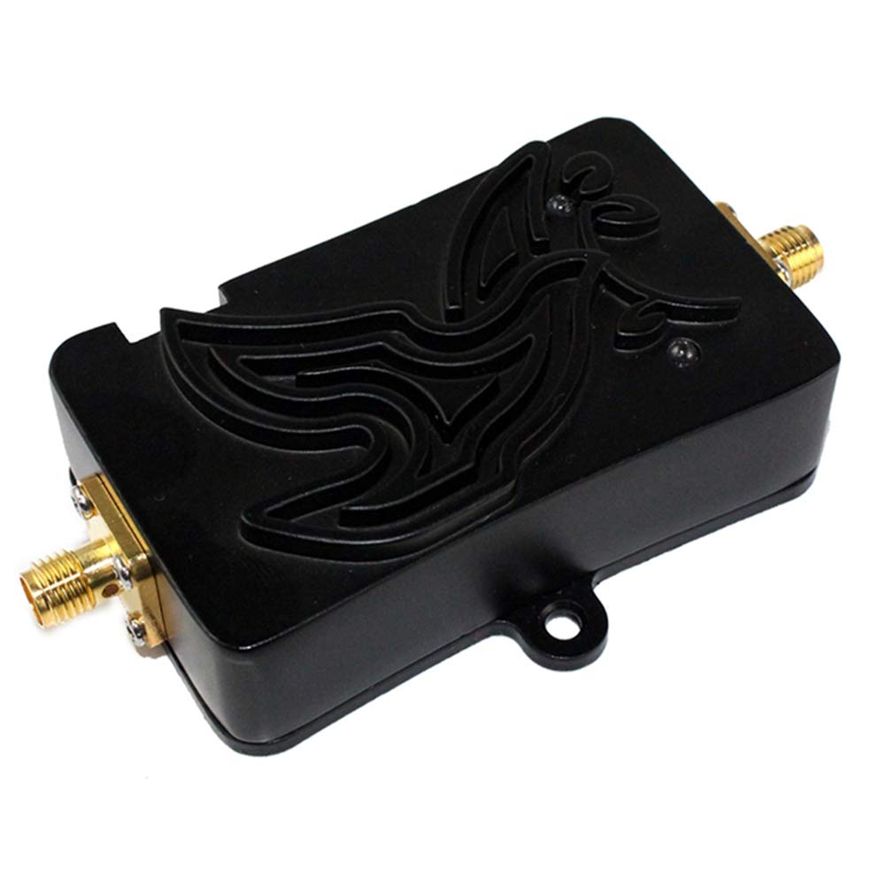 Asudaro WiFi Booster 4W 2.4Ghz Amplificatore router WiFi, router wireless ripetitori di segnale WiFi, potente amplificatore WiFi wireless, testa SMA, plug & play, segnale forte copertura forte