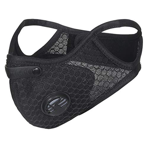 Coxeer Dust Mask, Motocycle Mesh Cover Dust Mask Half Face Bike Mask for Outdoor Activities
