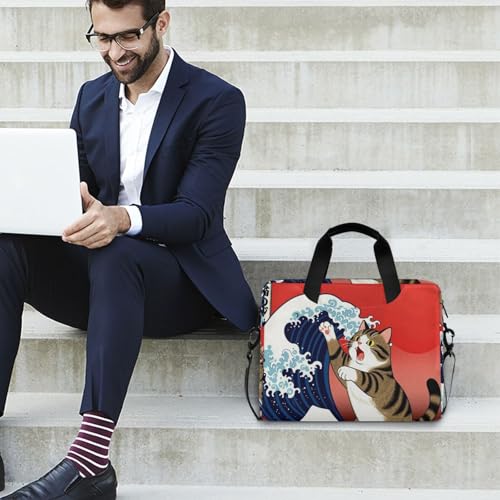 Maletín portátil crossbody para laptop 15.6 pulg miniatura 3